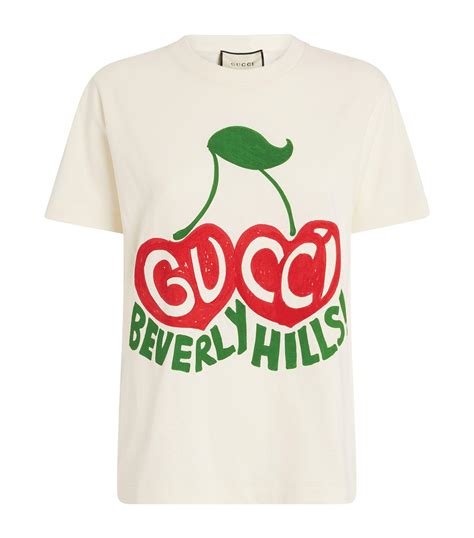 gucci cherry t shirt|gucci t shirt online shop.